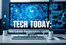 Tech Today: The Latest Updates You Can’t Miss Tech Today: The Latest Updates You Need to Know